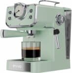 EVVO Cafetera Espresso Intensa Retro Verde