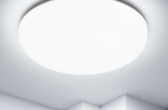 Plafon LED Techo, 36W 4500LM, Lámpara de Baño Impermeable IP54