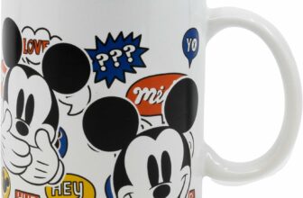 TAZA CERAMICA 325 ML EN CAJA DE REGALO IT'S A MICKEY THING