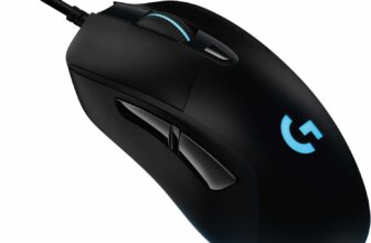 Logitech G G403 Hero 25K, ratón para Gaming, Captor Hero 25K, 25,600 dpi, Pesos Ajustables, 6 Botones Programables