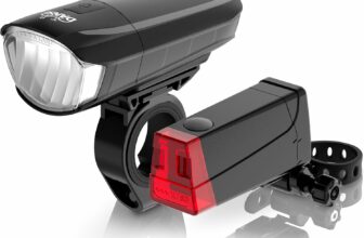 Iluminación para bicicletas homologada por la StVZO con 60, 30 y 15 lux | LED para bicicletas delantera y trasera