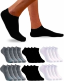 12 Pares Calcetines Tobilleros Hombre Mujer – 1€/unidad