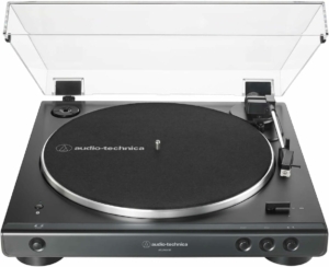 Audio-Technica LP60XBTBK Giradiscos Automático Estéreo Inalámbrico de Tracción por Correa Negro