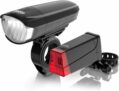 Iluminación para bicicletas homologada por la StVZO con 60, 30 y 15 lux | LED para bicicletas delantera y trasera