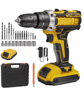 Destornillador de taladro de impacto eléctrico inalámbrico