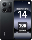 XIAOMI Redmi Note 14 – Smartphone 8+256GB, 6.67″ AMOLED FHD+ 120Hz Display, MediaTek Helio G99-Ultra, 108MP Camera, TurboCharge 33W, 5500mAh, Charger Not Included, Black (ES Version)